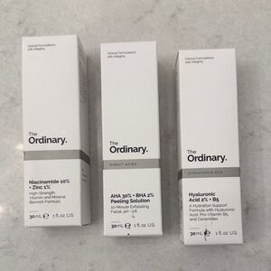 The Ordinary x3 Skincare